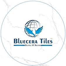 Blue cera tiles